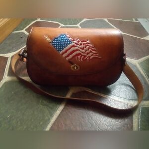 American made product Vintage Genuine Leather by:Matt & Debbie Stine